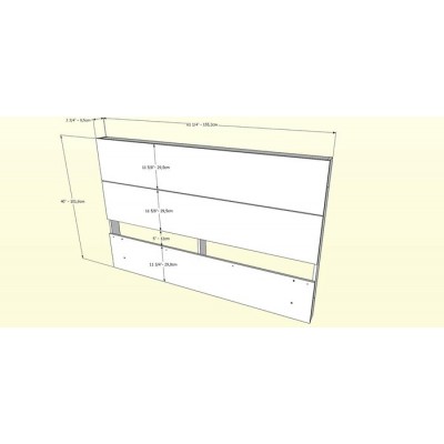 Ensemble Karibou 3mcx. Queen (Truffe) 400865