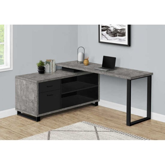 Bureau de travail en coin 72"L I7714