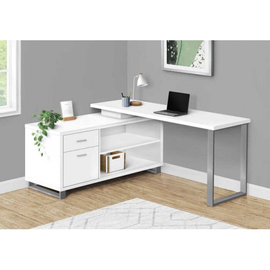 Bureau de travail en coin 72"L I7716