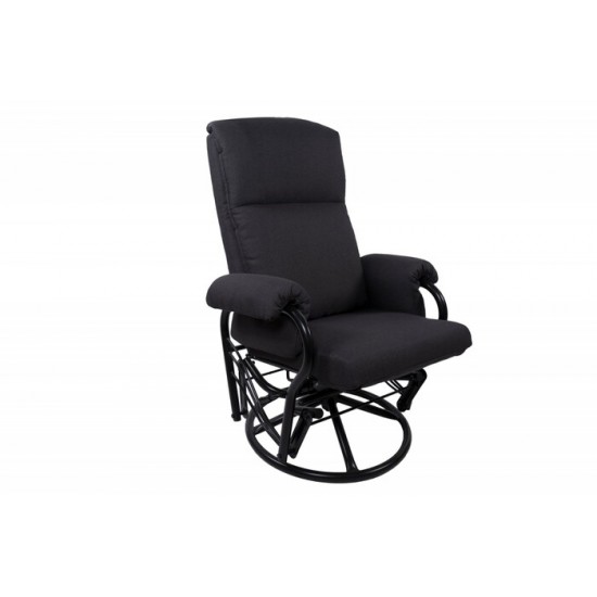 Chaise bercante, pivotante et inclinable 03 (3150/Monaco060)