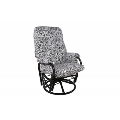 Chaise bercante, pivotante et inclinable 03...