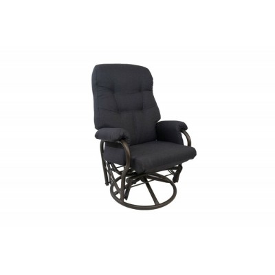 Chaise bercante, pivotante et inclinable 03...