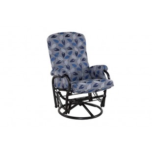 Chaise bercante, pivotante et inclinable 03...