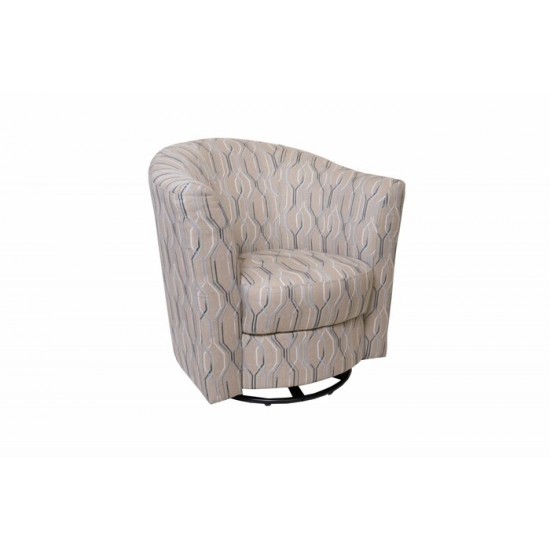 Fauteuil bercant et pivotant 9124 (Cascade 034)
