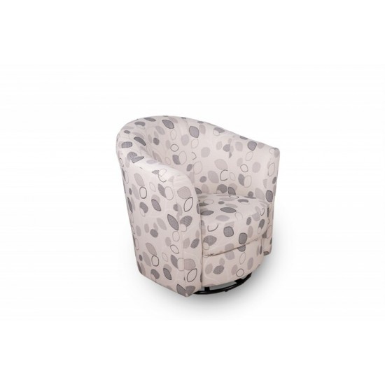 Fauteuil bercant et pivotant 9124 (Clarisa 206)