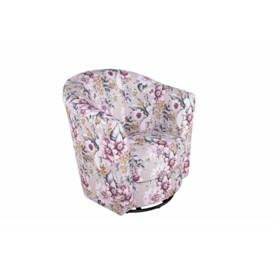 Fauteuil bercant et pivotant 9124 (Delray 088)