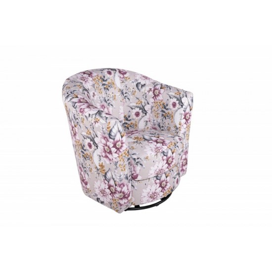 Fauteuil bercant et pivotant 9124 (Delray 088)