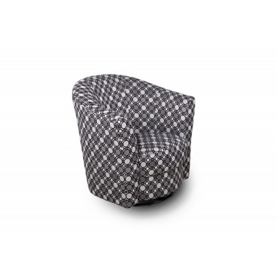 Fauteuil bercant et pivotant 9124 (Octogon 040)