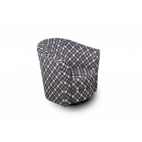 Fauteuil bercant et pivotant 9124 (Octogon 040)