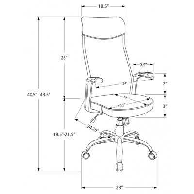 Chaise de bureau I7325