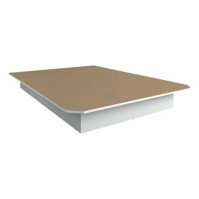 Plateforme double 54"-8"H (Blanc)