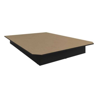 Plateforme double 54"-8"H (Noir)
