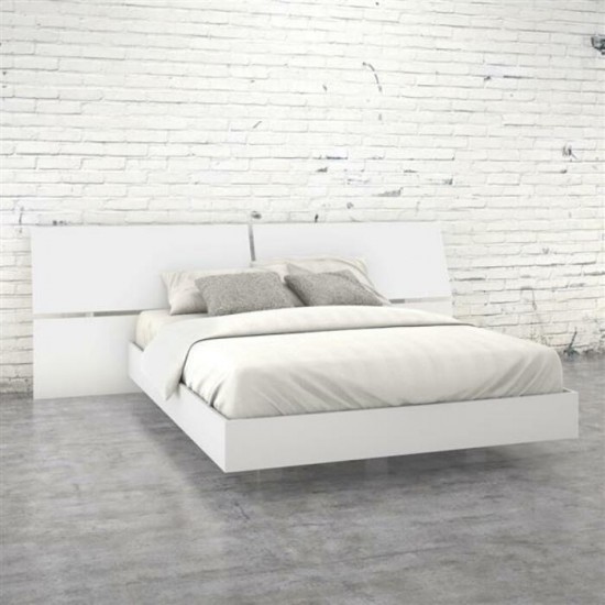 Lit queen 400652 (Blanc)