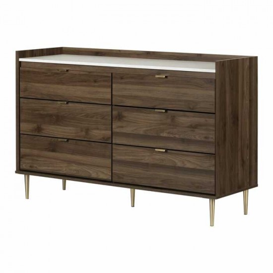 Bureau double Hype 13527 (Noyer naturel)