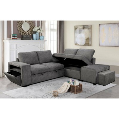 Sofa-lit avec chaise longue droite IF-9035