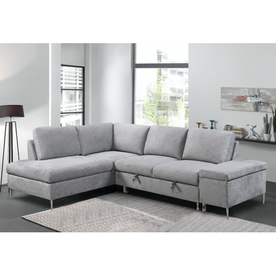 Sofa-lit avec chaise longue gauche IF-9022