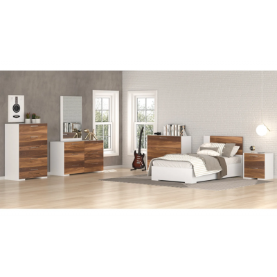 Ensemble simple 5mcx. 6494 (Blanc/Noyer)