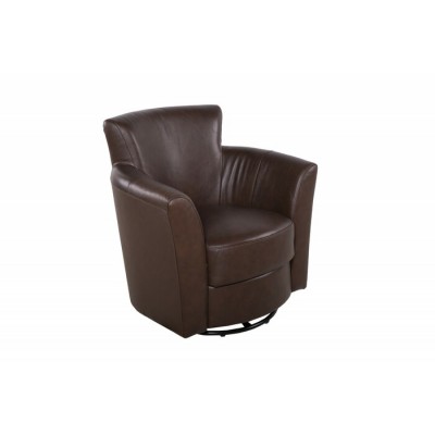 Fauteuil bercant et pivotant 9126 (Cuir combo...