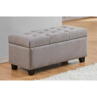 Banc avec rangement T826 (Gris)
