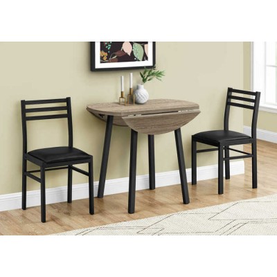 Ensemble 3mcx. I1003 (Noir/Taupe foncé)