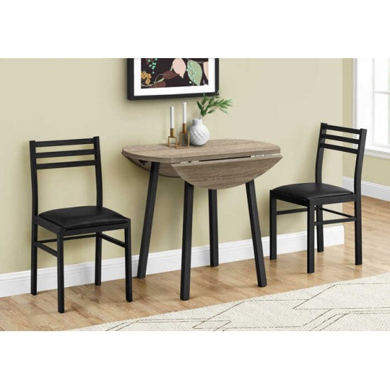 Ensemble 3mcx. I1003 (Noir/Taupe foncé)