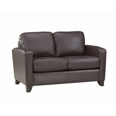Causeuse 4375 (Cuir combo Chocolat)