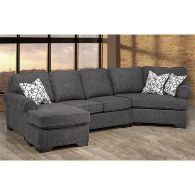 Sectionnel 9907 (Clones Charcoal)