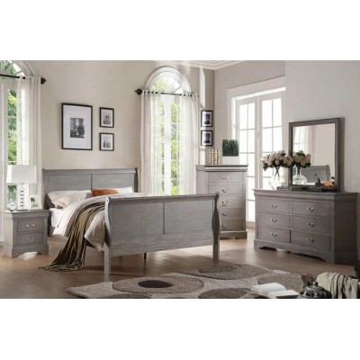 Ensemble Simple 39'' 5mcx. Louis Phillipe (Gris)