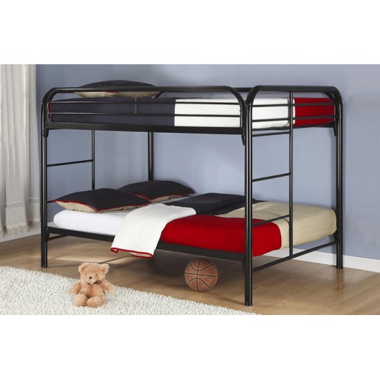 Lit superposé 54"/54" T-2830 (Noir)