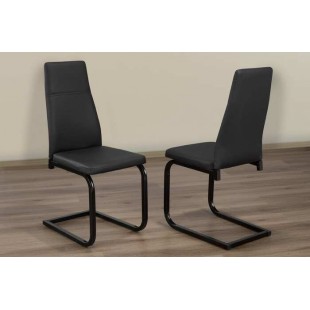 Chaise T210BB (Noir/Noir)