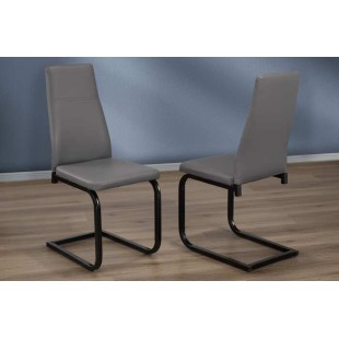 Chaise T210GB (Gris/Noir)