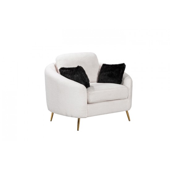 Fauteuil T1312 (Blanc)