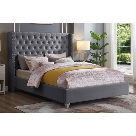 Lit Queen T2380 (Gris