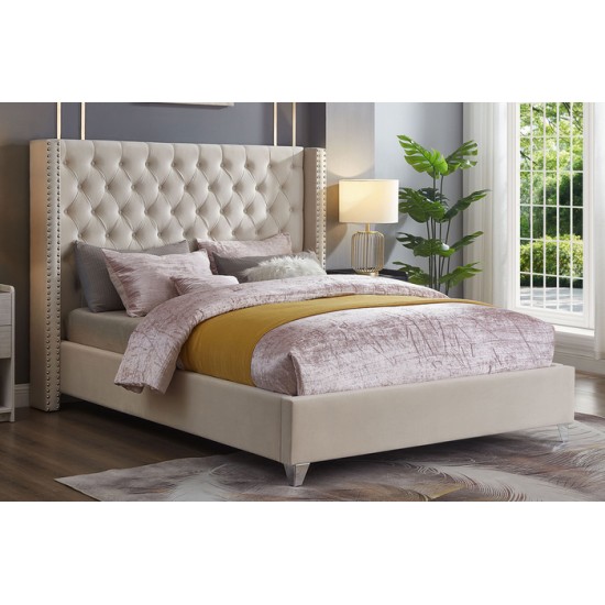 Lit Queen T2380 (Blanc)