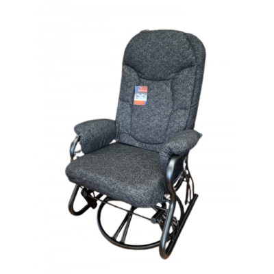 Chaise bercante, pivotante et inclinable #362 avec coussin C-6 (Urban 40)
