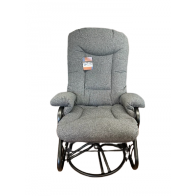Chaise bercante, pivotante et inclinable #362 avec coussin C-49 (Trapeze 460)