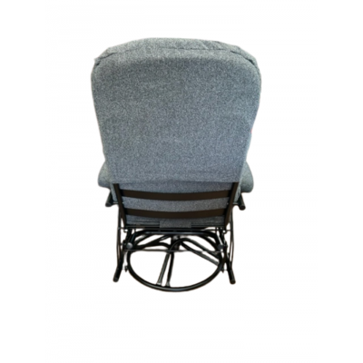 Chaise bercante, pivotante et inclinable #362 avec coussin C-49 (Trapeze 460)
