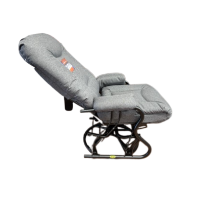 Chaise bercante, pivotante et inclinable #362 avec coussin C-49 (Tambora 611)