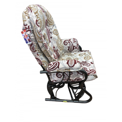 Chaise bercante, pivotante et inclinable #362 avec coussin C-21 (Belair 88)