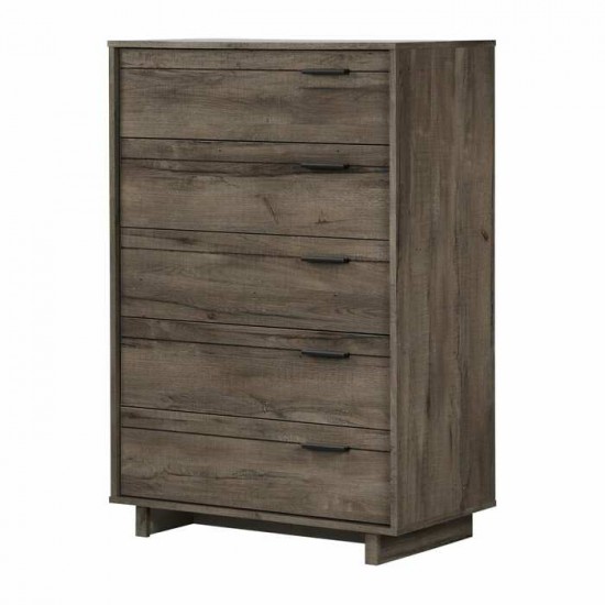 Commode 5 tiroirs Fynn 11923 (Chêne d'automne)