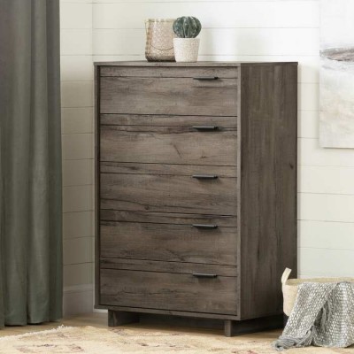 Commode 5 tiroirs Fynn 11923 (Chêne d'automne)