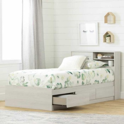 Tête de lit avec rangement simple Fynn 11948 (Chêne hivernal)