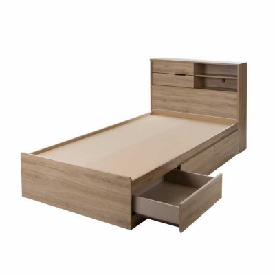 Lit simple Fynn 12508 (Chêne rustique)