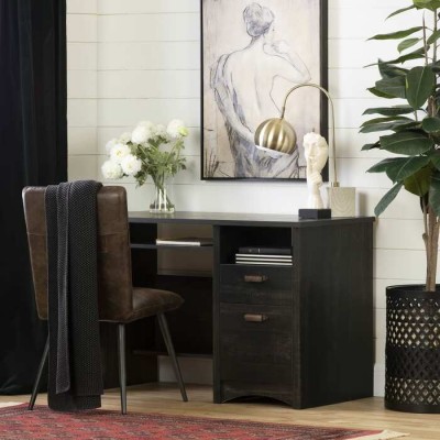 Bureau de travail Gascony 12542 (Noir antique)