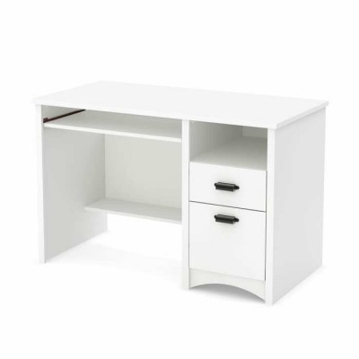 Bureau de travail Gascony 7360070 (Blanc solide)