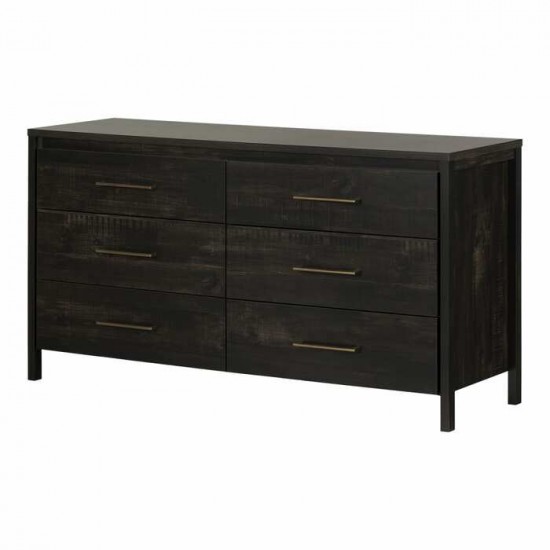 Bureau double Gravity 13557 (Noir antique)