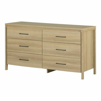 Bureau double Gravity 15637 (Frêne naturel)