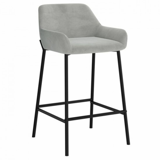 Tabouret hauteur comptoir Baily 203-541GRY