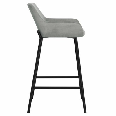 Tabouret hauteur comptoir Baily 203-541GRY