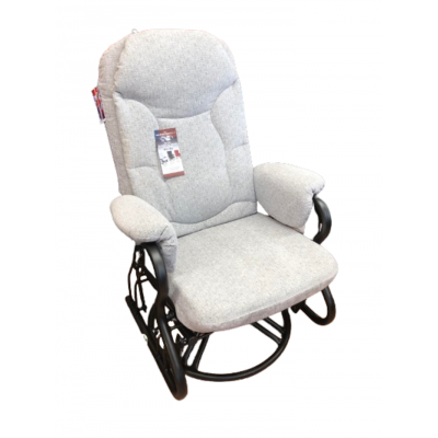 Chaise bercante, pivotante et inclinable #364 avec coussin C-6 (Urban 61)